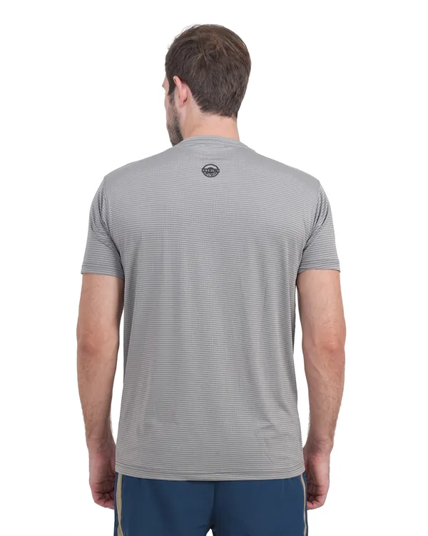 STRIPE_FLEX_R/N_T-SHIRT