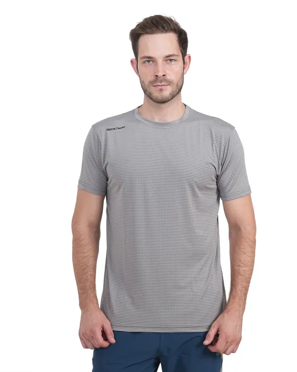 STRIPE_FLEX_R/N_T-SHIRT