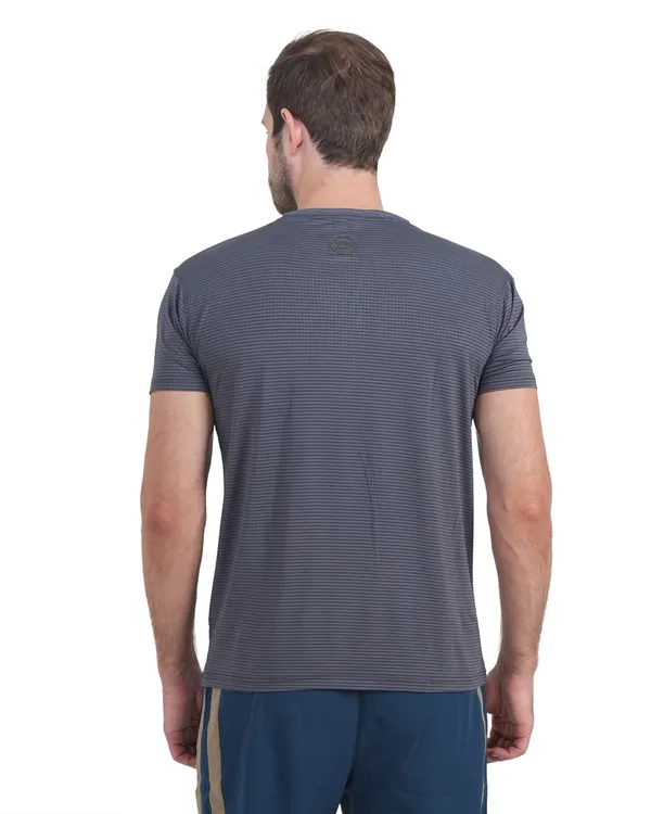 STRIPE_FLEX_R/N_T-SHIRT