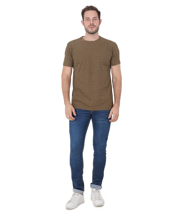 Black_Heritage_Knit_Denimcot_Round_Neck_T-Shirt_Men