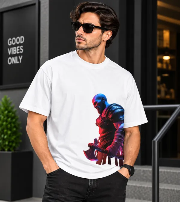 White_Cotton_Regular_Fit_Graphic_Print_T-Shirt_For_Men