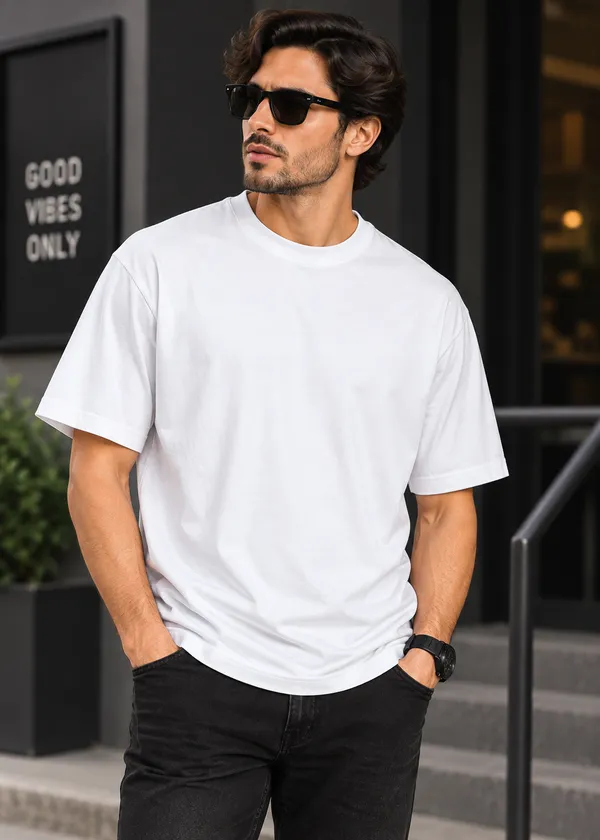 White_Cotton_Oversized_Graphic_T-Shirt_For_Men