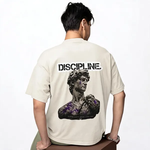 Off_White_Cotton_Oversized_T-Shirt_For_Men