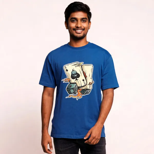 Blue_Cotton_Regular_Fit_Graphic_T-Shirt_For_Men