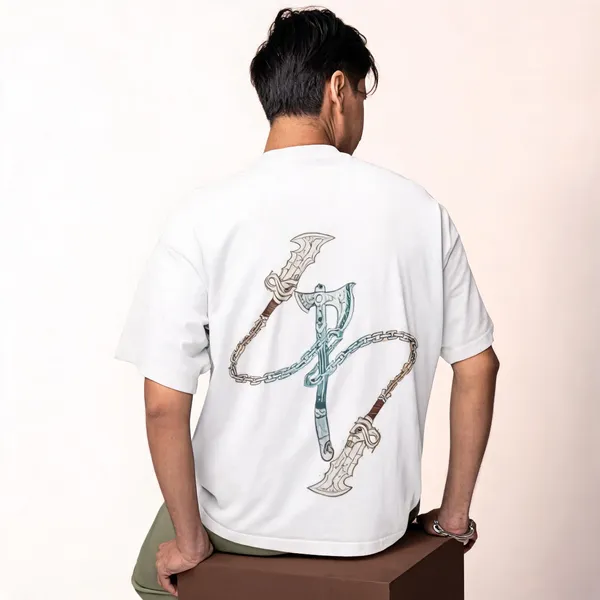 White_Cotton_Casual_Fit_T-Shirt_For_Men