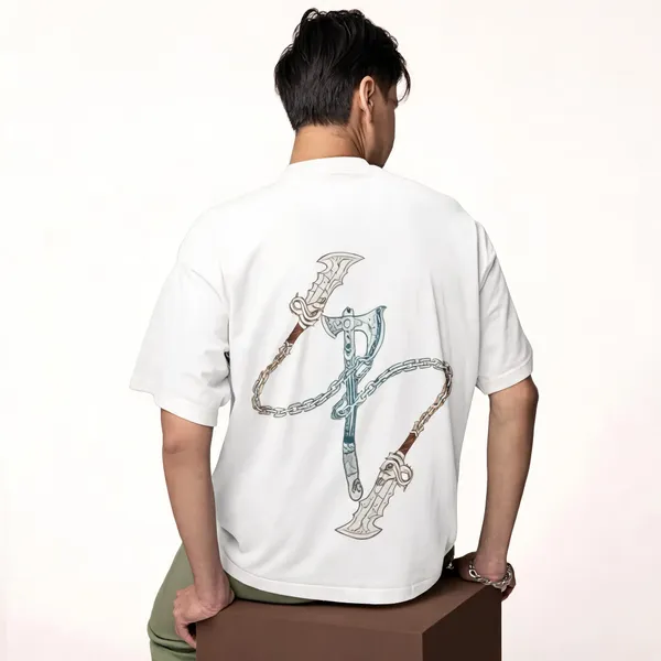 White_Cotton_Casual_Fit_T-Shirt_For_Men