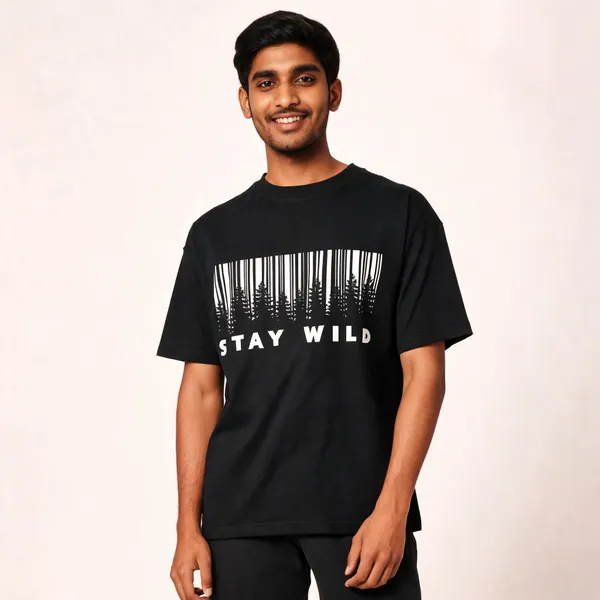 Black_Cotton_Graphic_Print_T-Shirt_For_Men