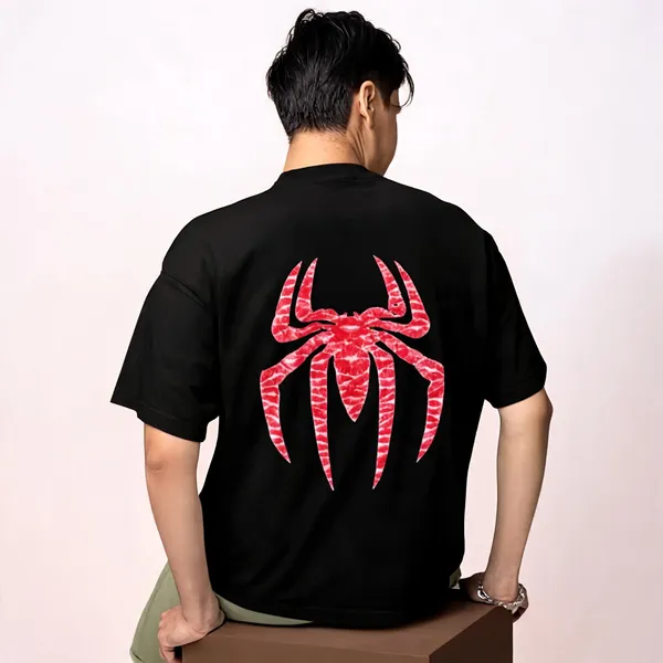 Black_Cotton_Oversized_Graphic_Print_T-Shirt_For_Men