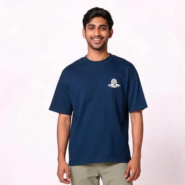 Blue_Cotton_Casual_Fit_T-Shirt_For_Men