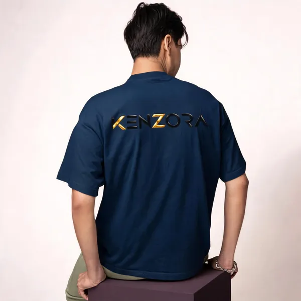 Blue_Cotton_Regular_Fit_T-Shirt_For_Men