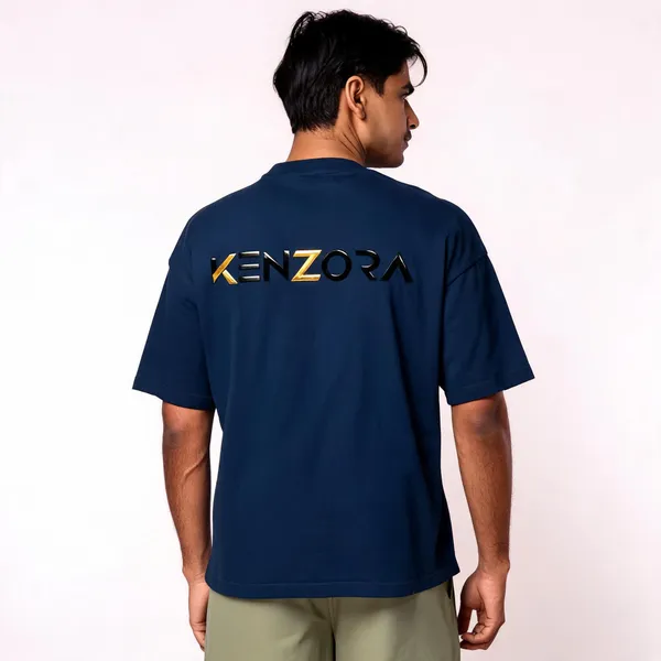 Blue_Cotton_Regular_Fit_T-Shirt_For_Men