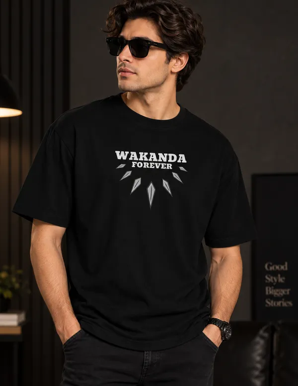 Black_Cotton_Graphic_Print_T-Shirt_For_Men