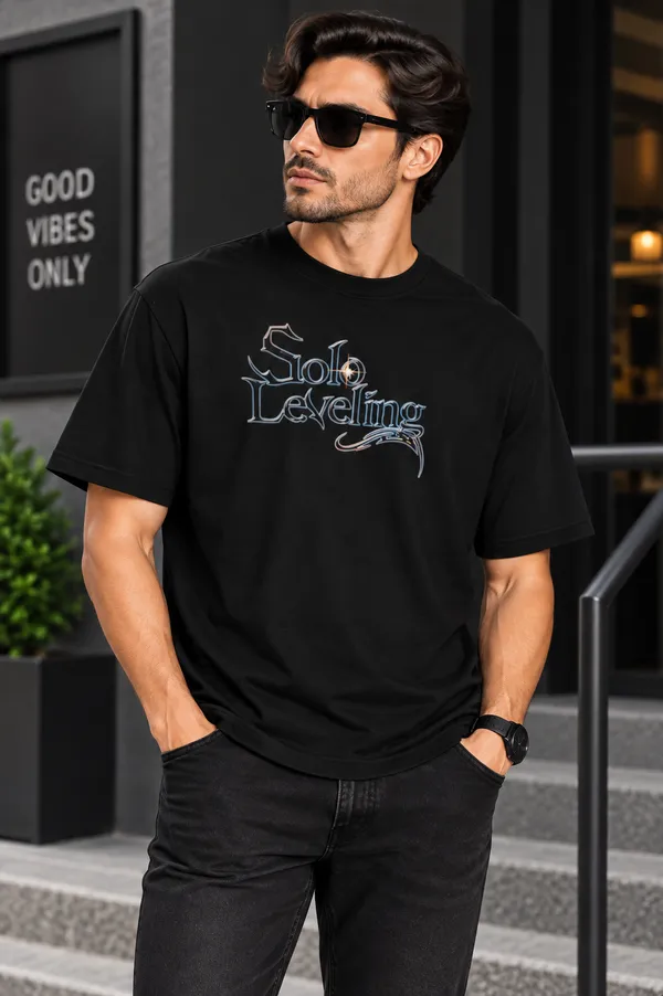 Black_Cotton_Oversized_Graphic_Print_T-Shirt_For_Men