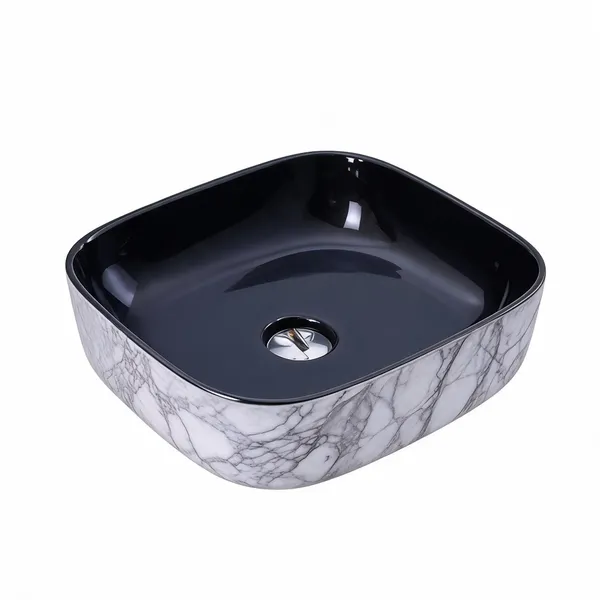 White_And_Black_Marble_Slim_Rim_Table_Top_Wash_Basin