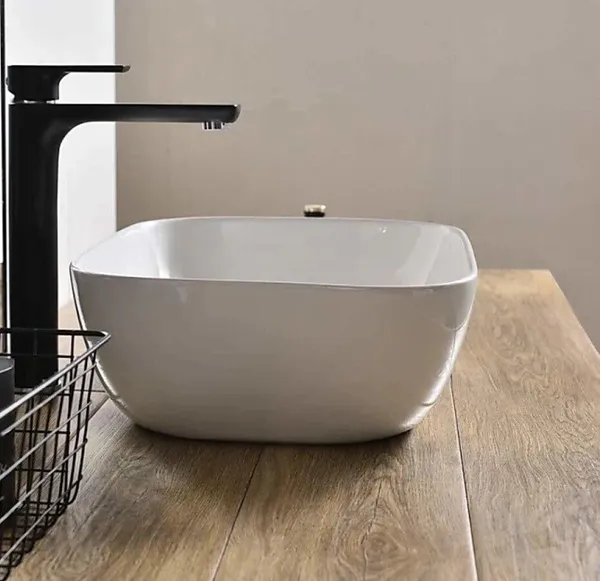 HISRE_Plain_White_Over_Counter_Top_Wash_Basin_For_Living_Room,_Bathroom,_Kitchen_220501_Table_Top_Basin_(WHITE)