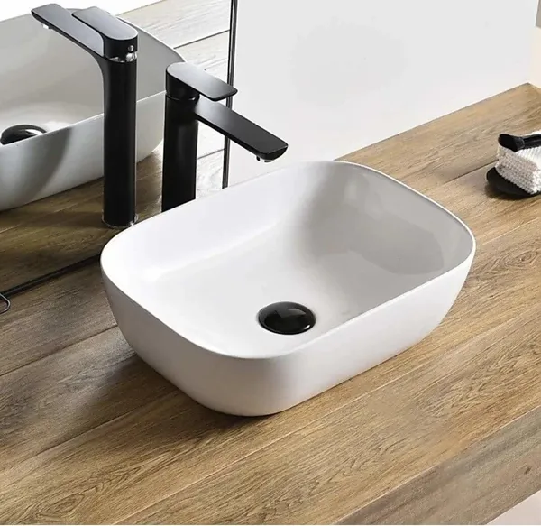 HISRE_Plain_White_Over_Counter_Top_Wash_Basin_For_Living_Room,_Bathroom,_Kitchen_220501_Table_Top_Basin_(WHITE)