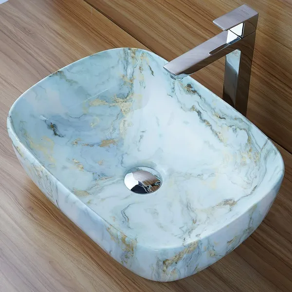 HISRE_Tabletop_Ceramic_Bathroom_Kitchen_Sink_Home_improvement_bathroom_basin_Wall_Hung_Basin_Table_Top_Basin_(Multi_Color)