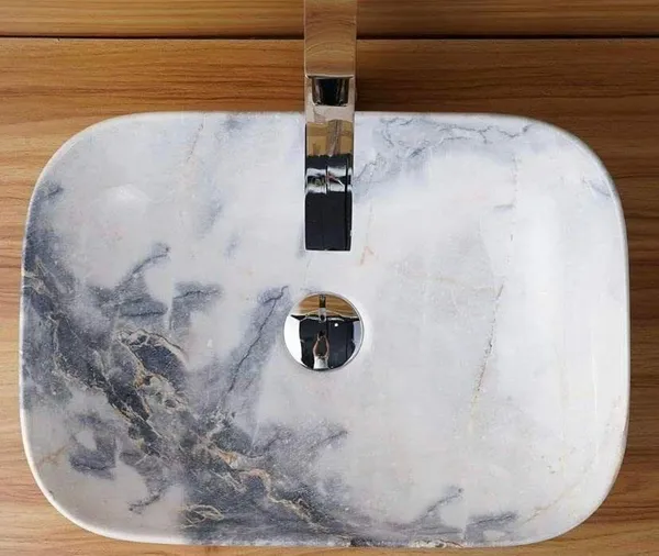 HISRE_Tabletop_Ceramic_Bathroom_Kitchen_Sink_Bathroom_basin_(Latest_&_multi_color_design)_Wall_Hung_Basin_Table_Top_Basin_(WHITE)