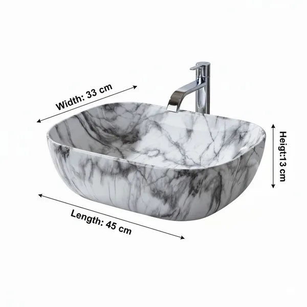 HISRE_Designer_Table_Top_Ceramic_Wash_Basin_45X33X13_Cm_for_Bathroom,_Kitchen_Home_improvement_bathroom_basin_(latest_designs)_Under_Counter_Basin_Table_Top_Basin_(WHITE)