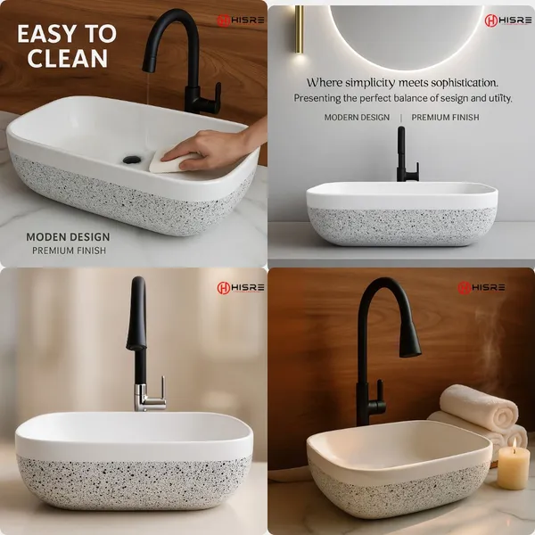 HISRE_Modern_White_Stars_Table_Top_Ceramic_Wash_Basin_for_Bathroom|_Livingroom_|Vanity_Home_improvement_bathroom_basin_(latest_&_colorful_designs)_10221_Table_Top_Basin_(WHITE)