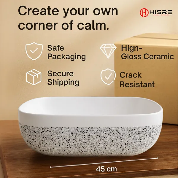 HISRE_Modern_White_Stars_Table_Top_Ceramic_Wash_Basin_for_Bathroom|_Livingroom_|Vanity_Home_improvement_bathroom_basin_(latest_&_colorful_designs)_10221_Table_Top_Basin_(WHITE)