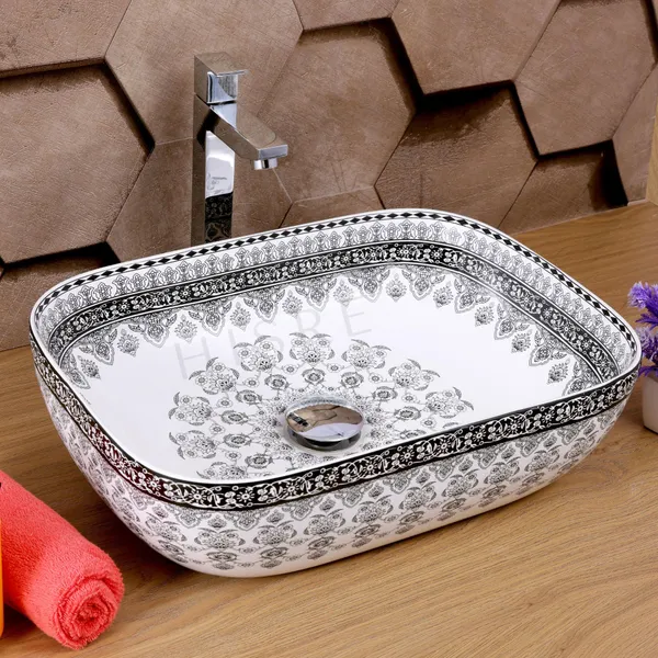 HISRE_DESIGNER_COUNTER_TOP_WASH_BASIN_RANGOLI_GREY_Table_Top_Basin_(GREY)