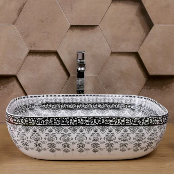 HISRE_DESIGNER_COUNTER_TOP_WASH_BASIN_RANGOLI_GREY_Table_Top_Basin_(GREY)