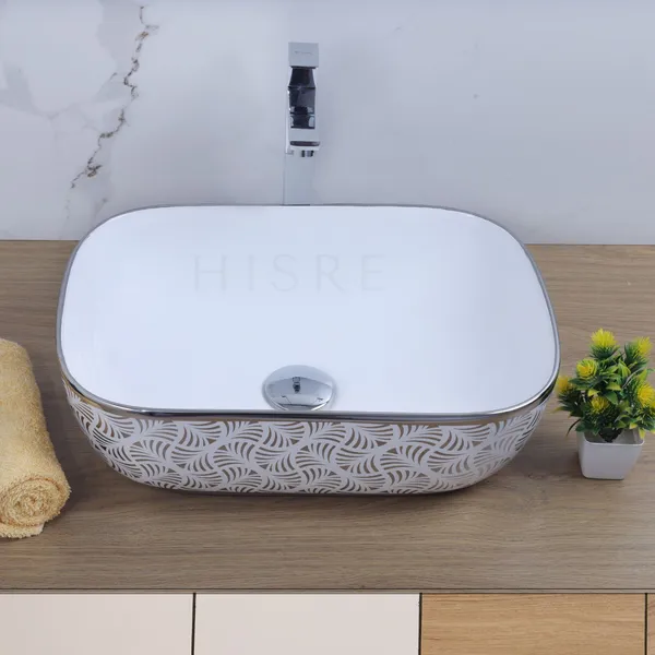 HISRE_Over_Counter_Top_Wash_Basin_|_Ceramic_Bathroom_Kitchen_Sink_(SKTHI2309)_2309_Table_Top_Basin_(Multicolor)