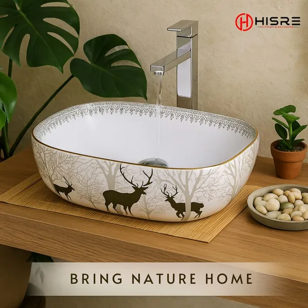 HISRE_Designer_Forest_Print_Ceramic_Table_Top_Wash_Basin_For_Bathroom_&_Living_Room_4018_Over_Counter_Basin_(Multicolor)