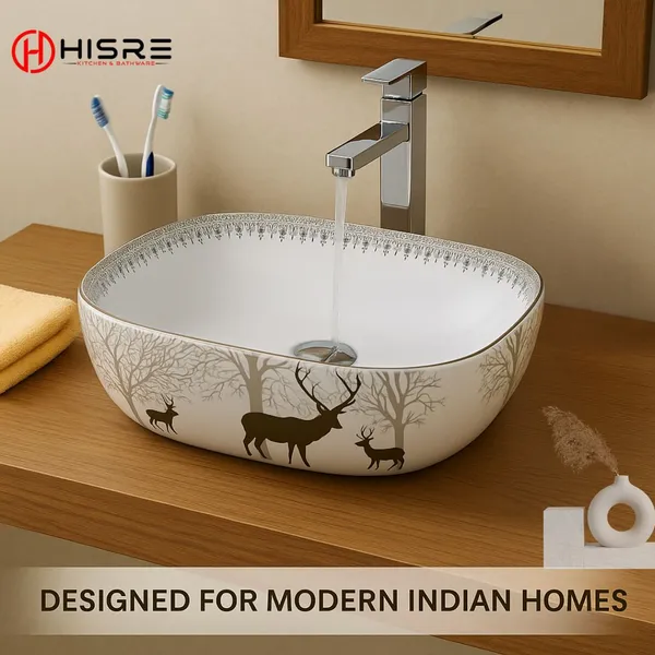 HISRE_Designer_Forest_Print_Ceramic_Table_Top_Wash_Basin_For_Bathroom_&_Living_Room_4018_Over_Counter_Basin_(Multicolor)