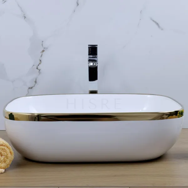 HISRE_Over_Counter_Top_Ceramic_Bathroom_Kitchen_Sink_2305_Table_Top_Basin_(Multicolor)