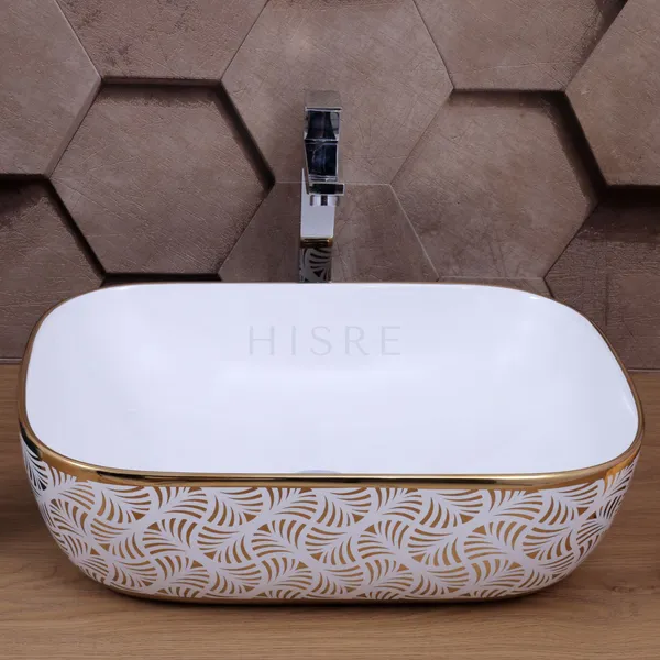 HISRE_Over_Counter_Top_Wash_Basin_|_Ceramic_Bathroom_Kitchen_Sink_2307_Table_Top_Basin_(Multicolor)