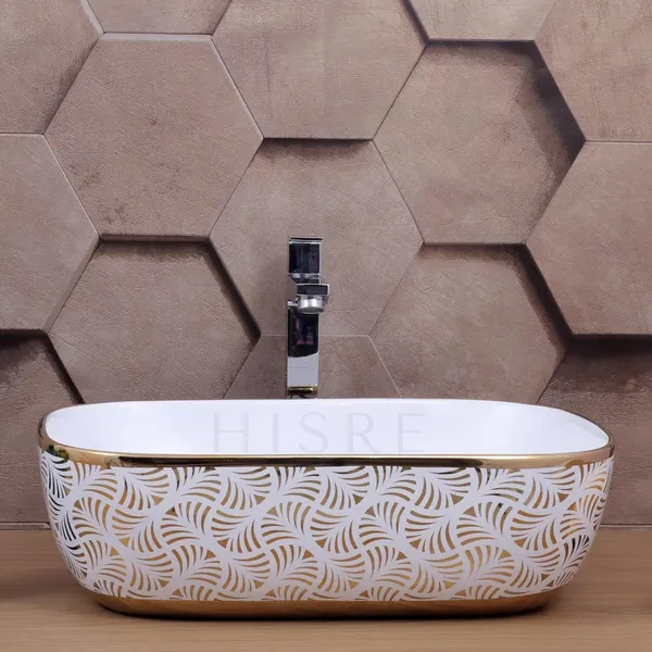 HISRE_Over_Counter_Top_Wash_Basin_|_Ceramic_Bathroom_Kitchen_Sink_2307_Table_Top_Basin_(Multicolor)