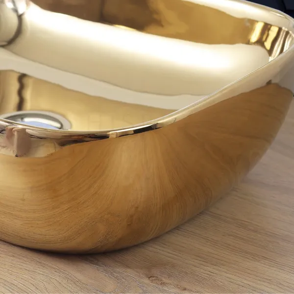 HISRE_Over_Counter_Top_Ceramic_Bathroom_Kitchen_Sink_2306_Table_Top_Basin_(Gold)