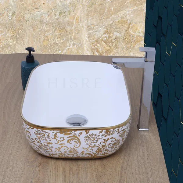 HISRE_Over_Counter_Top_Ceramic_Bathroom_Kitchen_Sink_2315_Table_Top_Basin_(Multicolor)