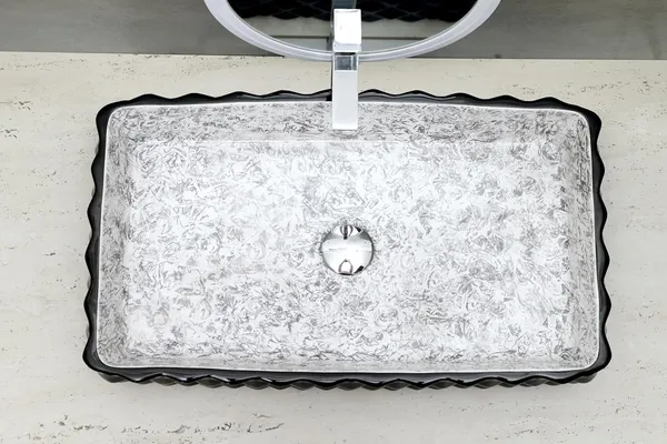 HISRE_Designer_Glossy_Finish_Table_Top_Wash_Basin_Vessel_Sink_with_Slim_Rim_Vessel_Sinks_For_Bathrooms_(24_x_14_x_4.5_Inch)_(Style-_1)_Counter_Top_(Black)