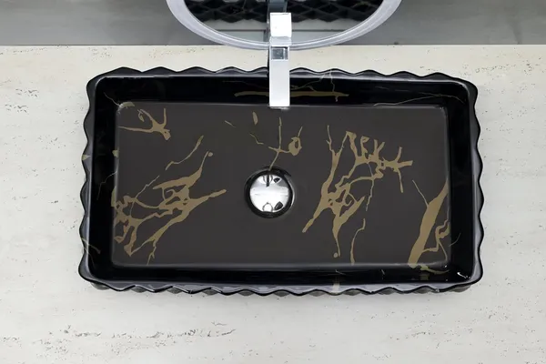 HISRE_Designer_Black_Golden_Marble_Glossy_Finish_Countertop_Sink_with_Slim_Rim_Vessel_Sinks_For_Bathrooms_(24_x_14_x_4.5_Inch)_(Style-_5)_Table_Top_Basin_(Black)