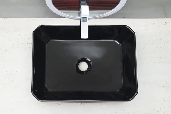 HISRE_Premium_Red-Black_Table_Top_Basin_Countertop_Ceramic_Bathroom_Kitchen_Sink_(18_x_14_x_6_Inch)_(Style_-_5)_AM3212_Table_Top_Basin_(Brown_&_Black)