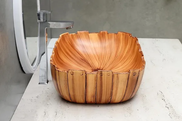 HISRE_Table_Top_Wash_Basin_For_Bathroom,_Living_Room_Ceramic_Bathroom_Kitchen_Sink_(18_x_13_x_5_Inch)_(Style_-_3)_Table_Top_Basin_(Brown)