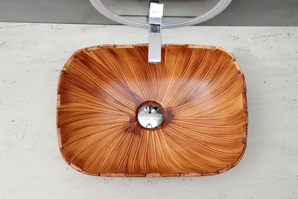 HISRE_Table_Top_Wash_Basin_For_Bathroom,_Living_Room_Ceramic_Bathroom_Kitchen_Sink_(18_x_13_x_5_Inch)_(Style_-_3)_Table_Top_Basin_(Brown)