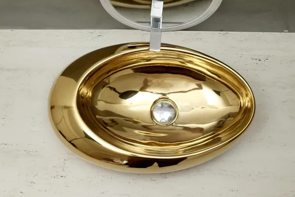 HISRE_Countertop_Oval_Designer_Wash_Basin_Countertop_Tabletop_Ceramic_Sink_Gold_Finish_(Style_-_1)_G2603_Over_Counter_Basin_(Golden)