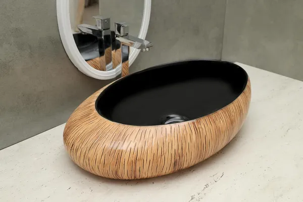 HISRE_(Style_-_2)_VT706_Table_Top_Basin_(Brown)