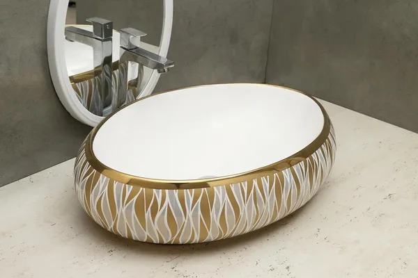 HISRE_Over_Counter_Wash_Basin_Countertop_(24_x_17_x_5.5_Inch)_G2207_Table_Top_Basin_(White)