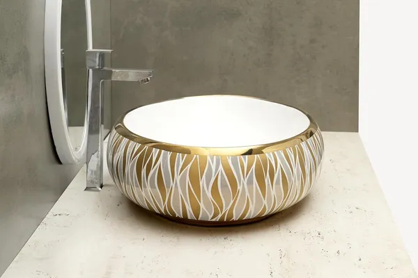 HISRE_Over_Counter_Wash_Basin_Countertop_(24_x_17_x_5.5_Inch)_G2207_Table_Top_Basin_(White)