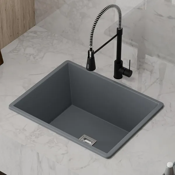 HISRE_Quartz_Kitchen_Sink_21x18x9_Inch_Brown_Heavy_Duty_Single_Bowl_Kitchen_Basin_QKS-21X18X9-BRN_(Brown)_Top_Mount_(Brown)