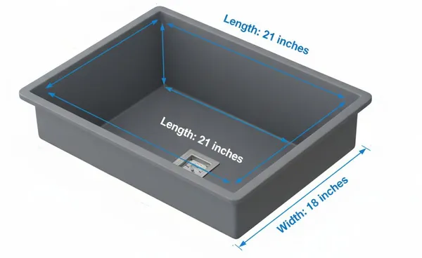 HISRE_Quartz_Kitchen_Sink_21x18x9_Inch_Gray_Deep_Single_Bowl_Undermount_Drop-in_QKS-21X18X9-GRY_(Gray)_Top_Mount_(Gray)