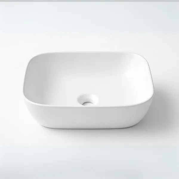 HISRE_Luxury_Tabletop_Ceramic_Wash_Basin_|_Elegant_White_Marble_Look_for_Bathroom_Premium_Ceramic_Table_Top_Wash_Basin_45x33x13_cm_–_Plain_White_Luxury_Design_Over_Counter_Basin_(Glossy_Pure_White_Finish)