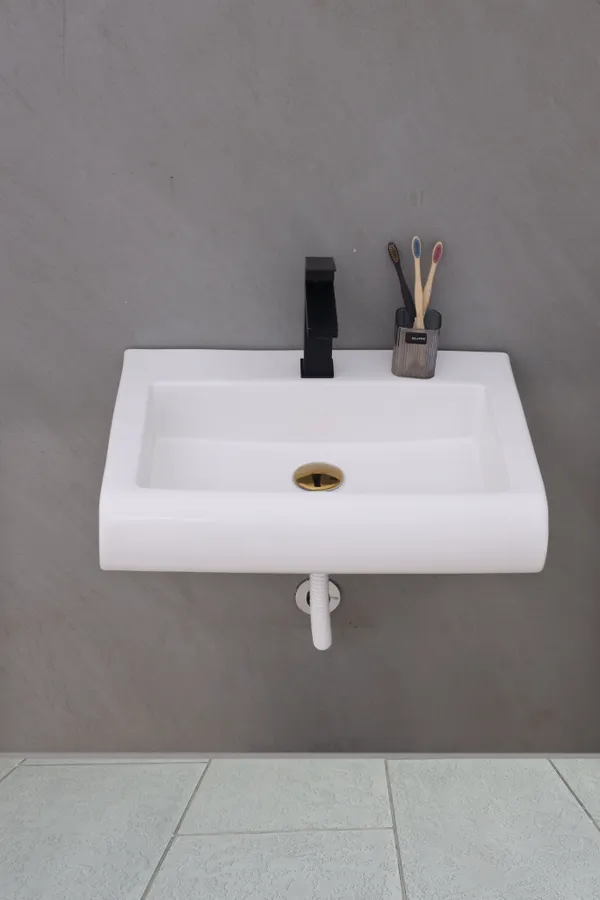 HISRE_Stylish_Ceramic_Table_Top_Countertop_Wash_Basin_for_Bathroom_22x_16x_5_Inch_Style-2_Counter_Top_(White)