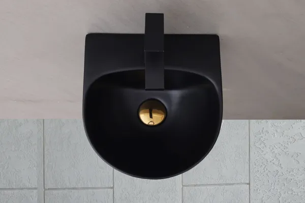 HISRE_Modern_Ceramic_Table_Top_Wash_Basin_for_Bathroom_Counter_(_13x_14x_5_Inch)_Style-7_Counter_Top_(Black)