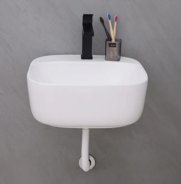 HISRE_Designer_Ceramic_Table_Top_Countertop_Wash_Basin_for_Bathroom_(18x_18x_7_Inch)_Style-1_Counter_Top_(White)